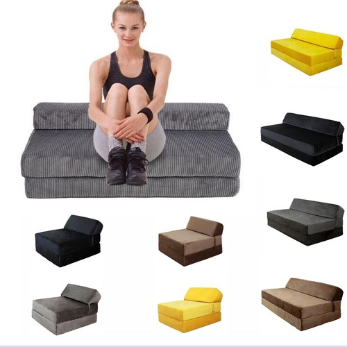 Double fold out sofa bed - fold,