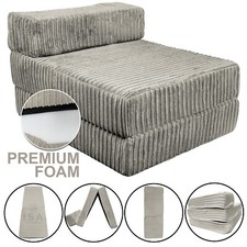 Jumbo Cord Single Chair Sofa