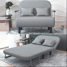 Double Fabric Sofa Bed Sleeper