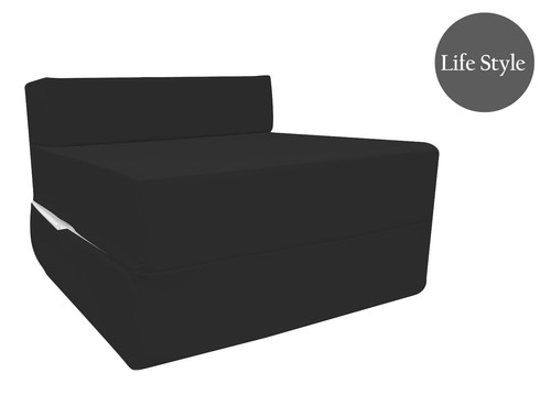 Fold out single chair bed - fold,